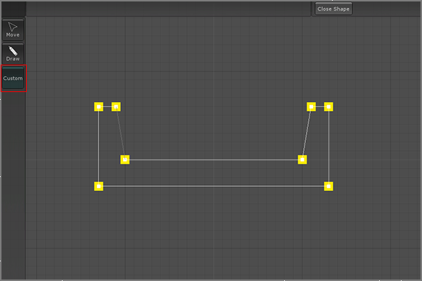 Custom Shape Editor Tool